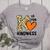Unity Day K Is For Kindness Anti Bullying Orange Teacher Men Women Kids Women's Heather T-Shirt Athletic Heather
