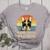 Vintage Boston Terrier Grandpa Dog Lovers Father's Day Women's Heather T-Shirt Athletic Heather