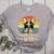 Vintage Boston Terrier Mom Dog Lovers Mother's Day Women's Heather T-Shirt Athletic Heather