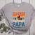 Vintage Retro My Favorite Teacher Calls Me Papa Father's Day Women's Heather T-Shirt Athletic Heather Vintage Retro My Favorite Teacher Calls Me Papa Father's Day Women's Heather T-Shirt Athletic Heather
