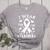 I Wear Pink For My Teacher Cancer Awareness Women's Heather T-Shirt Athletic Heather