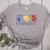 Women Art Teacher Back To School Artist Primary Color Theory Women's Heather T-Shirt Athletic Heather Women Art Teacher Back To School Artist Primary Color Theory Women's Heather T-Shirt Athletic Heather