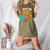 100th Day Of School Teachers Kids Happy 100 Days Women's Heather T-Shirt Heather Olive