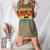 Bruh It's Field Day Teacher Happy Field Day Dabbing Boy Women's Heather T-Shirt Heather Olive