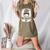 Early Head Start Life Messy Bun Back To School Teacher Women Women's Heather T-Shirt Heather Olive