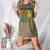 Leer Es Poder Cute Floral Boho Spanish Teacher Reading Women's Heather T-Shirt Heather Olive Leer Es Poder Cute Floral Boho Spanish Teacher Reading Women's Heather T-Shirt Heather Olive