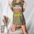 Math Teachers Love Brains Zombie Teacher School Halloween Women's Heather T-Shirt Heather Olive