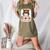 One Thankful Teacher's Aide Messy Bun Thanksgiving Fall Women's Heather T-Shirt Heather Olive One Thankful Teacher's Aide Messy Bun Thanksgiving Fall Women's Heather T-Shirt Heather Olive