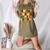 PE Teacher Christmas Holiday Women's Heather T-Shirt Heather Olive PE Teacher Christmas Holiday Women's Heather T-Shirt Heather Olive
