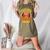 Preschool Gobble Squad Cute Turkey Thanksgiving Teacher Women's Heather T-Shirt Heather Olive Preschool Gobble Squad Cute Turkey Thanksgiving Teacher Women's Heather T-Shirt Heather Olive