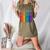 Rainbow Roygbiv Kids Artist Costume Art Teacher Women's Heather T-Shirt Heather Olive Rainbow Roygbiv Kids Artist Costume Art Teacher Women's Heather T-Shirt Heather Olive