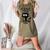 Science Teacher Appreciation Merch -Adults -Youth Grey Classic Fit Modern Science Theme Cartoon Women's Heather T-Shirt Heather Olive