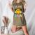In My Teacher Era Retro Back To School Teacher Student Women's Heather T-Shirt Heather Olive