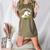 Teacher-Saurus Dinosaur Teacher Design T-Rex Design Women's Heather T-Shirt Heather Olive
