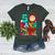 50 Days Of School Teacher Happy 50th Day Of School Kids Women's Heather T-Shirt Heather Forest 50 Days Of School Teacher Happy 50th Day Of School Kids Women's Heather T-Shirt Heather Forest