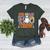 5th Grade Boo Crew Halloween Teachers Students Women's Heather T-Shirt Heather Forest
