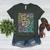5th Grade Typography Team Fifth Grade Teacher Back To School Women's Heather T-Shirt Heather Forest