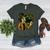 67 Teacher Halloween Witch Six Seven Meme Brainrot Math Joke Women's Heather T-Shirt Heather Forest