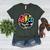 ABCD The Teacher Tour Back To School First Day Of School Women's Heather T-Shirt Heather Forest ABCD The Teacher Tour Back To School First Day Of School Women's Heather T-Shirt Heather Forest
