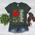 American Flag Camouflage Teacher Patriotic 4th Of July Women's Heather T-Shirt Heather Forest