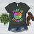Apple Retro Play Is Learning Kindergarten Teacher Daycare Women's Heather T-Shirt Heather Forest Apple Retro Play Is Learning Kindergarten Teacher Daycare Women's Heather T-Shirt Heather Forest