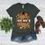 Autumn Fall SPED ED Teacher Thankful Grateful Pumpkin Retro Women's Heather T-Shirt Heather Forest Autumn Fall SPED ED Teacher Thankful Grateful Pumpkin Retro Women's Heather T-Shirt Heather Forest