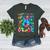 Back To School Eighth 8th Grade Tie Dye Typography Teacher Women's Heather T-Shirt Heather Forest Back To School Eighth 8th Grade Tie Dye Typography Teacher Women's Heather T-Shirt Heather Forest