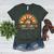 Back To School Kindergarten Dream Team Teacher Love Floral Women's Heather T-Shirt Heather Forest