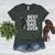 Best Dog Dad Ever Boston Terrier Dog Lover For Dad Men Women Girls Kids Women's Heather T-Shirt Heather Forest