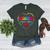Bilingues Dream Team Dual Language Bilingual Crew Teacher Women's Heather T-Shirt Heather Forest Bilingues Dream Team Dual Language Bilingual Crew Teacher Women's Heather T-Shirt Heather Forest