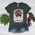 Bleached Teacher Para Life Paraprofessional Cute Messy Bun For Men Women Girls Kids Women's Heather T-Shirt Heather Forest