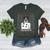 Boston Terrier American Gentleman Personal Stalker Dog Lover Women's Heather T-Shirt Heather Forest