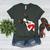 Boston Terrier Bostie Dog Kids Women Girls Women's Heather T-Shirt Heather Forest