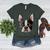 Boston Terrier Cute Puppy Face Dog Lover Pet Owner Women's Heather T-Shirt Heather Forest