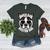Boston Terrier Dad Father’s Day Dog Dad Men’s Women's Heather T-Shirt Heather Forest