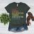 Boston Terrier Dog Owner Coffee Lovers Quote Vintage Retro For Men Women Women's Heather T-Shirt Heather Forest