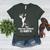 Boston Terrier Dog Owner Grandma Women's Heather T-Shirt Heather Forest