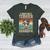 Boston Terrier Grandpa Dog Lover Father's Day Women's Heather T-Shirt Heather Forest