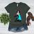Boston Terrier I Love Mom Apparel Women's Heather T-Shirt Heather Forest