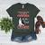 Boston Terrier Mom American Gentleman Dog Lover Mother's Day Women's Heather T-Shirt Heather Forest