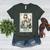 The Boston Terrier Mom Skeleton Spooky Season Halloween Women's Heather T-Shirt Heather Forest