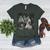 Boston Terrier Selfie With Ghosts Halloween Dog Lover Women's Heather T-Shirt Heather Forest