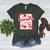 Bow Strawberry Kindergarten Is My Jam Teacher Kinder Team Women's Heather T-Shirt Heather Forest Bow Strawberry Kindergarten Is My Jam Teacher Kinder Team Women's Heather T-Shirt Heather Forest