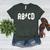 Boys Girls Teachers ABCD Rock Graphic Back To School Women's Heather T-Shirt Heather Forest Boys Girls Teachers ABCD Rock Graphic Back To School Women's Heather T-Shirt Heather Forest