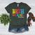 Bruh We Back Teacher First Day Of School Back To School Women's Heather T-Shirt Heather Forest