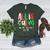 All Calm Said No Teacher Teacher Christmas Lights Women's Heather T-Shirt Heather Forest
