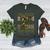 Camo Team 2nd Grade Squad Back To School Teacher Kids Boys Women's Heather T-Shirt Heather Forest