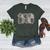 Camo Team 4th Grade Squad Back To School Teacher Kids Boys Women's Heather T-Shirt Heather Forest