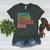 Capital Letters And Periods Bruh Teacher Women's Heather T-Shirt Heather Forest