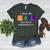 Chemisty Science Teacher Periodic Table Halloween Women's Heather T-Shirt Heather Forest